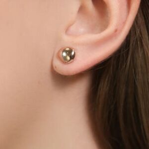 New Monica Vinader Rose Gold Stud Earrings